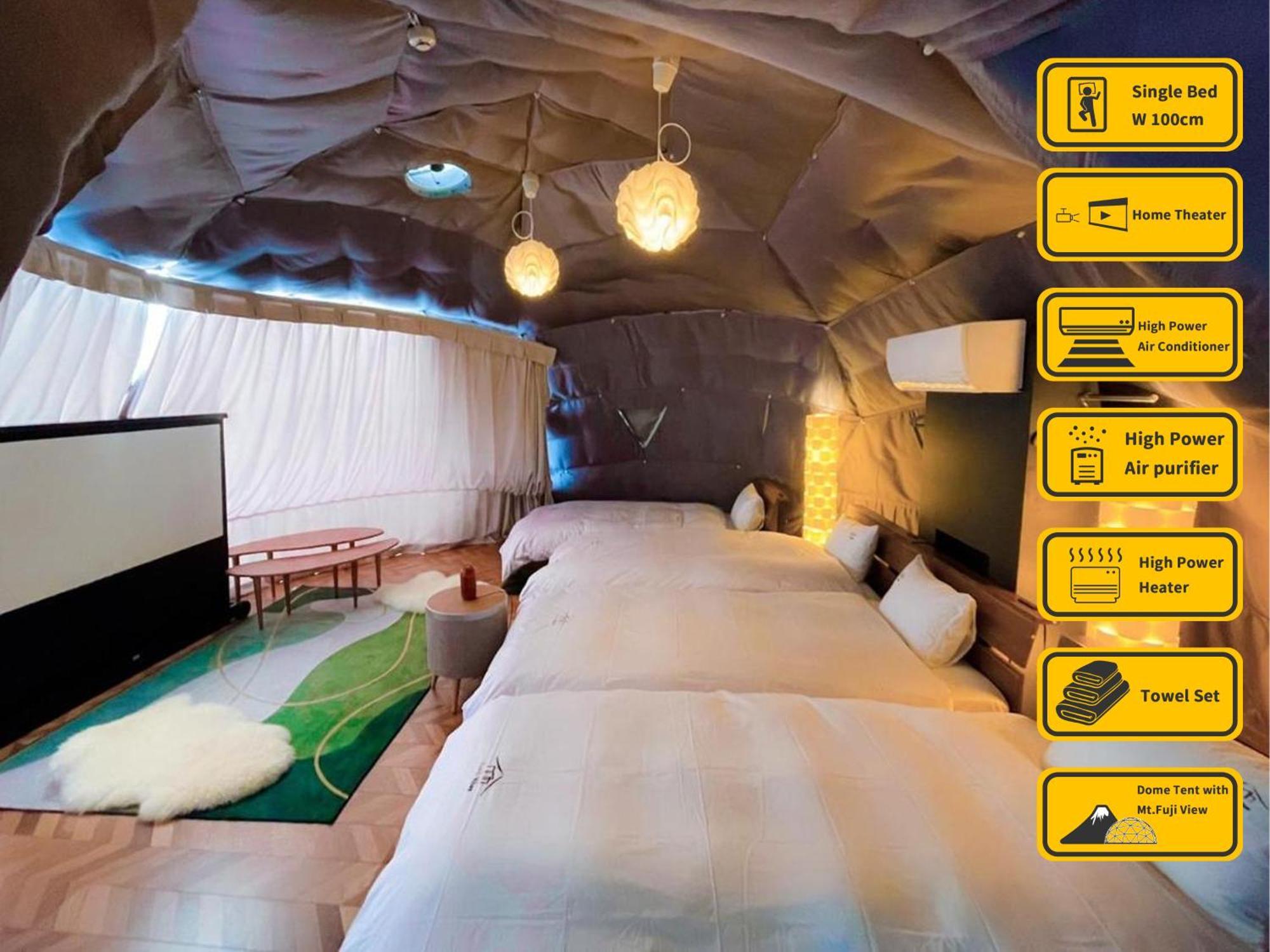 Necoana Glamping Hotel Fujikawaguchiko Ngoại thất bức ảnh