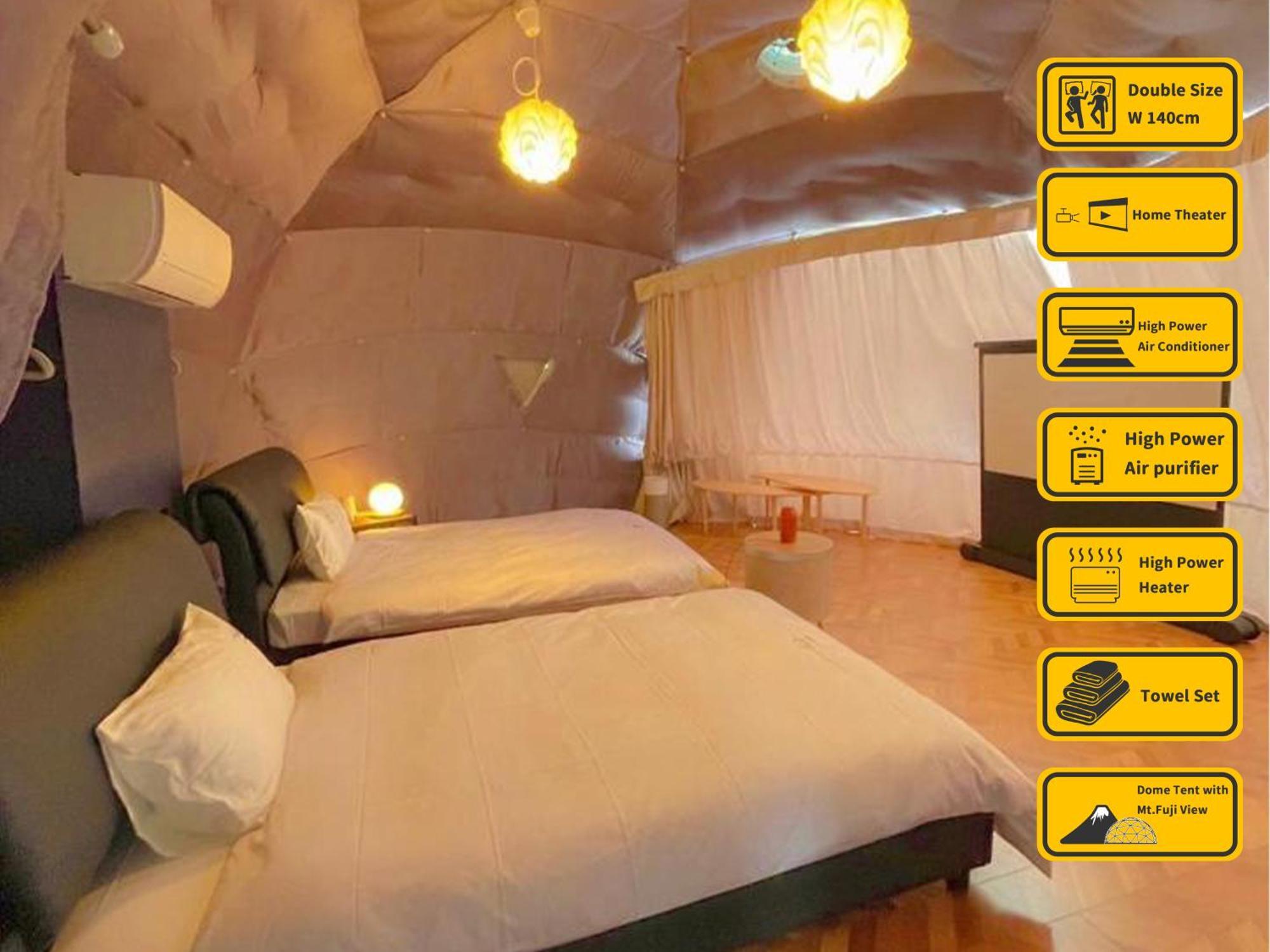 Necoana Glamping Hotel Fujikawaguchiko Ngoại thất bức ảnh